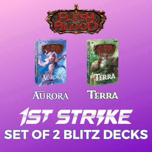 Flesh and Blood 1st Strike Set of 2 Blitz Decks image 0